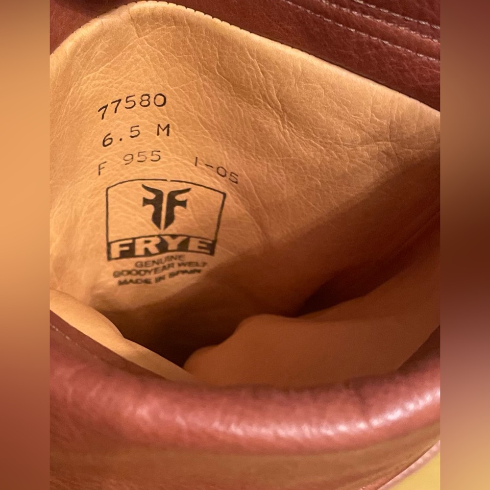 Frye Leather Western Boots - Picture 4 of 9